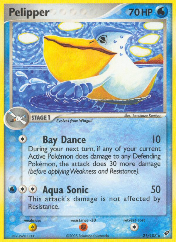 Pelipper (21/107) [EX: Deoxys] | Good Games Cannington