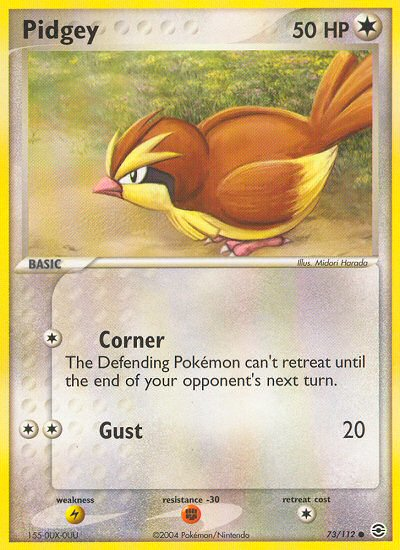 Pidgey (73/112) [EX: FireRed & LeafGreen] | Good Games Cannington