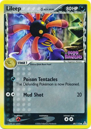 Lileep (68/110) (Delta Species) (Stamped) [EX: Holon Phantoms] | Good Games Cannington