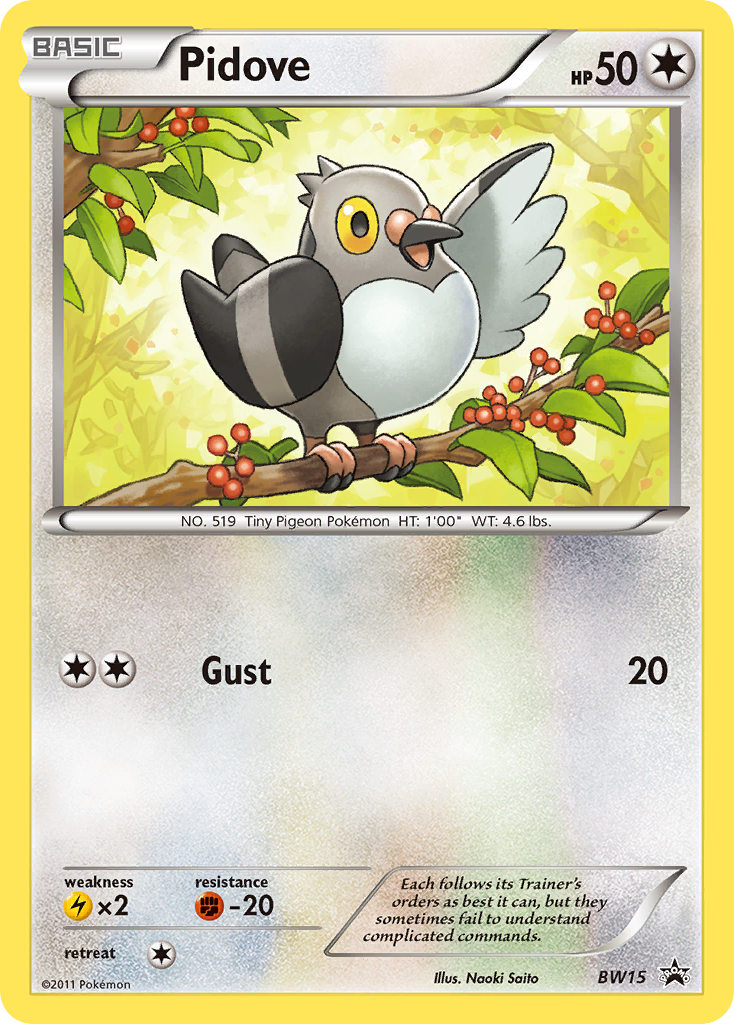 Pidove (BW15) [Black & White: Black Star Promos] | Good Games Cannington