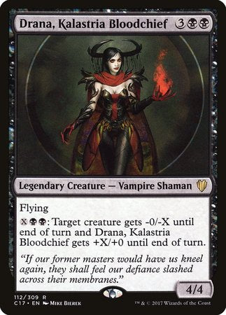 Drana, Kalastria Bloodchief [Commander 2017] | Good Games Cannington