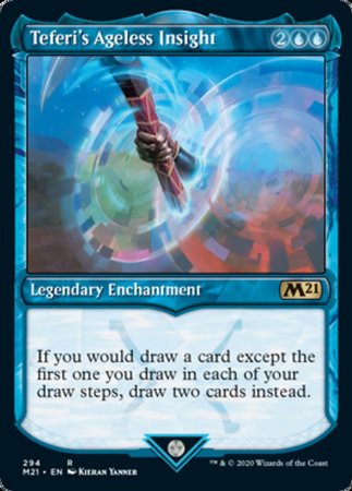 Teferi's Ageless Insight (Showcase) [Core Set 2021] | Good Games Cannington