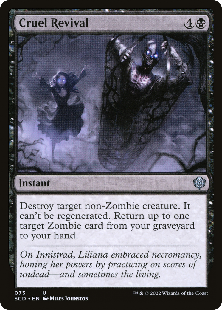 Cruel Revival [Starter Commander Decks] | Good Games Cannington