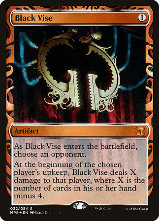 Black Vise [Kaladesh Inventions] | Good Games Cannington