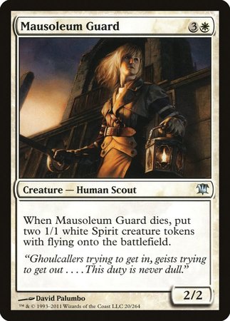 Mausoleum Guard [Innistrad] | Good Games Cannington