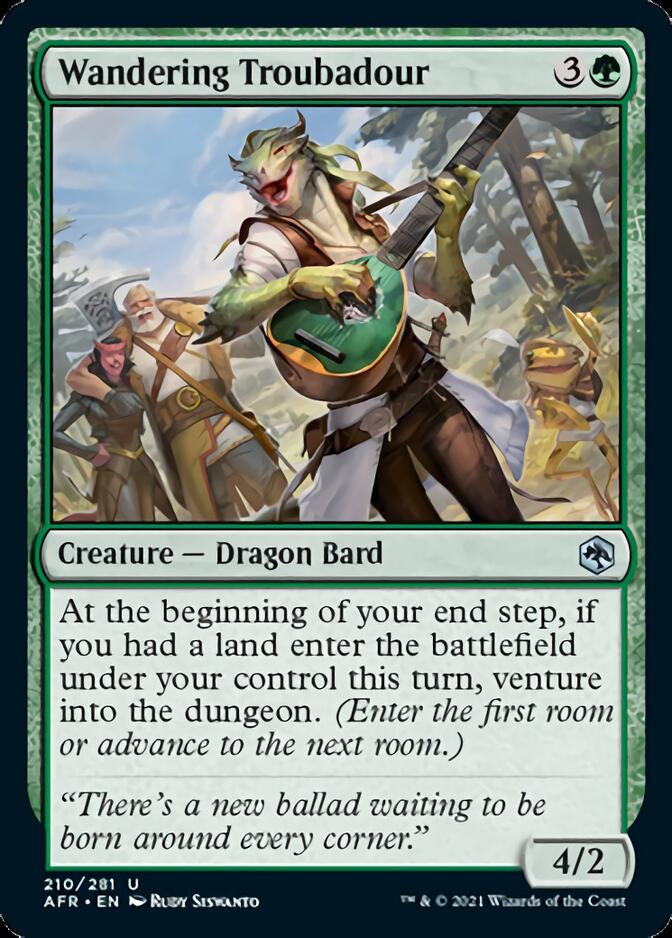 Wandering Troubadour [Dungeons & Dragons: Adventures in the Forgotten Realms] | Good Games Cannington