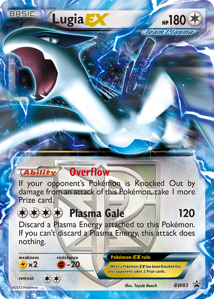 Lugia EX (BW83) [Black & White: Black Star Promos] | Good Games Cannington