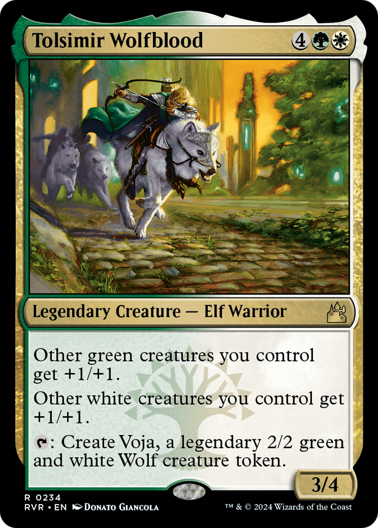 Tolsimir Wolfblood [Ravnica Remastered] | Good Games Cannington