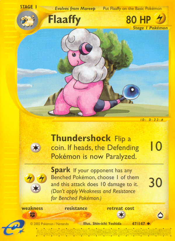 Flaaffy (47/147) [Aquapolis] | Good Games Cannington