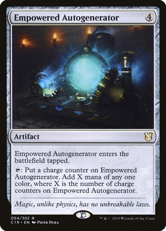 Empowered Autogenerator [Commander 2019] | Good Games Cannington