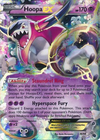 Hoopa EX (36/98) (Jumbo Card) [XY: Ancient Origins] | Good Games Cannington
