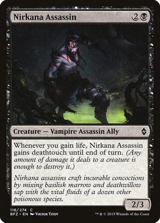 Nirkana Assassin [Battle for Zendikar] | Good Games Cannington