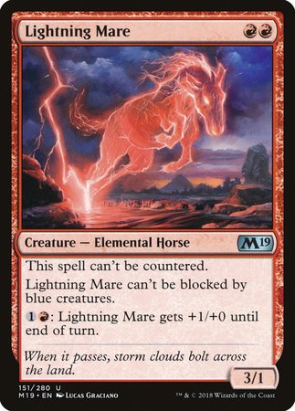 Lightning Mare [Core Set 2019] | Good Games Cannington