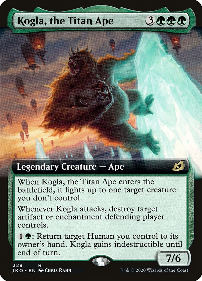 Kogla, the Titan Ape (Extended Art) [Ikoria: Lair of Behemoths] | Good Games Cannington