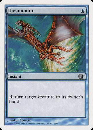Unsummon [Eighth Edition] | Good Games Cannington