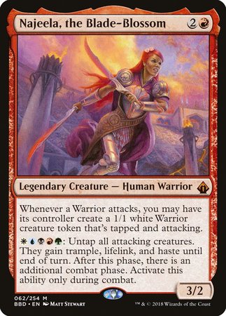 Najeela, the Blade-Blossom [Battlebond] | Good Games Cannington