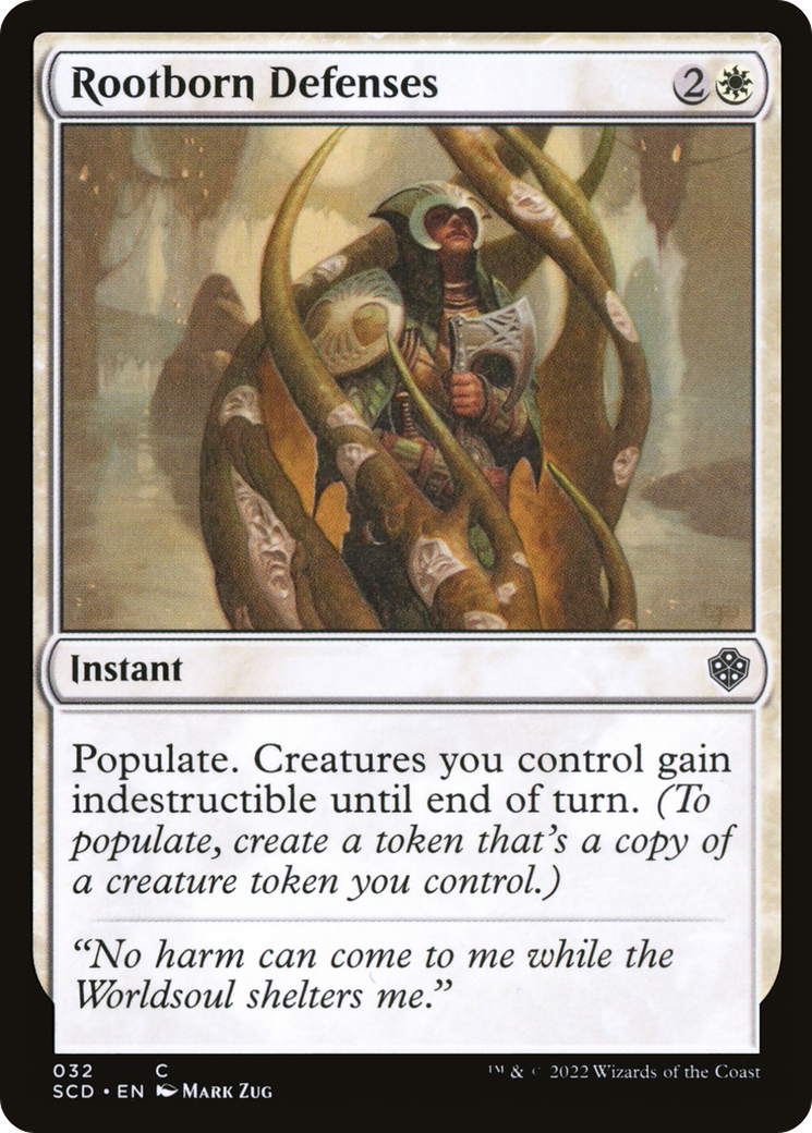 Rootborn Defenses [Starter Commander Decks] | Good Games Cannington