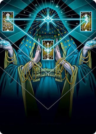 Strategic Planning Art Card [Strixhaven: School of Mages Art Series] | Good Games Cannington