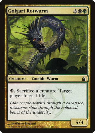 Golgari Rotwurm [Ravnica: City of Guilds] | Good Games Cannington