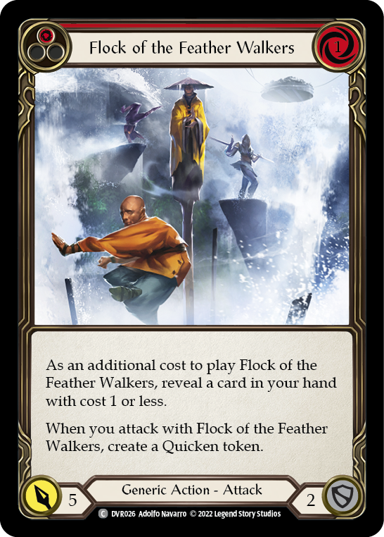 Flock of the Featherwalkers (Red) [DVR026] (Classic Battles: Rhinar vs Dorinthea) | Good Games Cannington