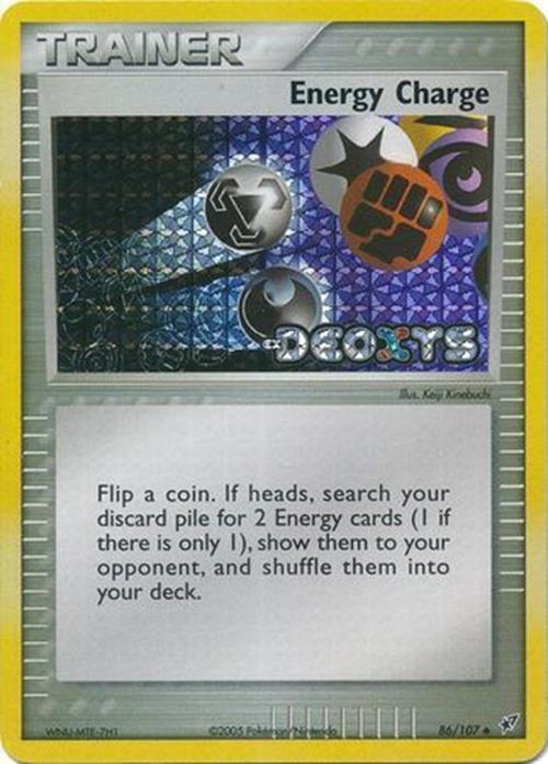 Energy Charge (86/107) (Stamped) [EX: Deoxys] | Good Games Cannington
