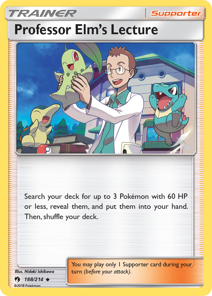 Professor Elm's Lecture (188/214) [Sun & Moon: Lost Thunder] | Good Games Cannington