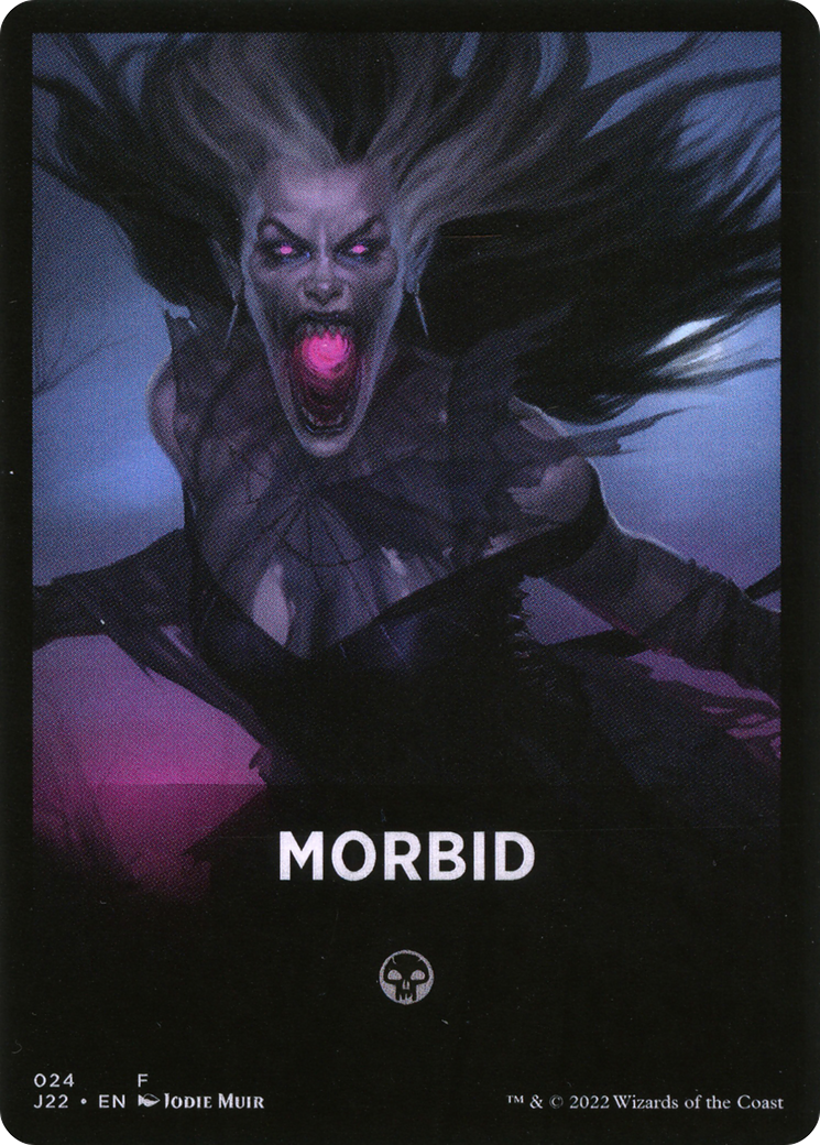 Morbid Theme Card [Jumpstart 2022 Front Cards] | Good Games Cannington