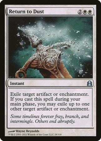 Return to Dust [Commander 2011] | Good Games Cannington