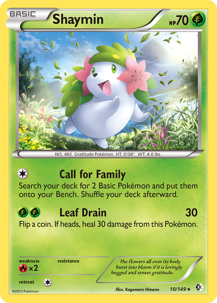 Shaymin (10/149) [Black & White: Boundaries Crossed] | Good Games Cannington