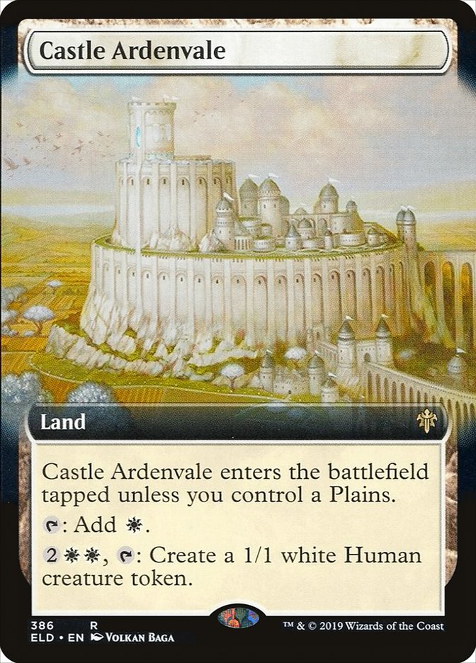 Castle Ardenvale (Extended Art) [Throne of Eldraine] | Good Games Cannington