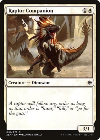 Raptor Companion [Ixalan] | Good Games Cannington