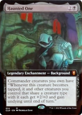 Haunted One (Extended Art) [Commander Legends: Battle for Baldur's Gate] | Good Games Cannington