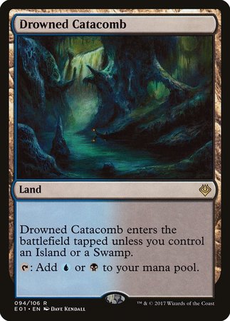 Drowned Catacomb [Archenemy: Nicol Bolas] | Good Games Cannington