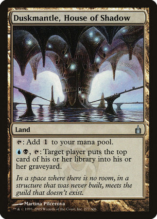 Duskmantle, House of Shadow [Ravnica: City of Guilds] | Good Games Cannington