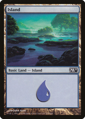 Island (235) [Magic 2011] | Good Games Cannington