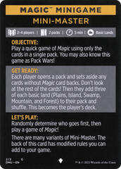 Mini-Master (Magic Minigame) [Commander Legends: Battle for Baldur's Gate Minigame] | Good Games Cannington