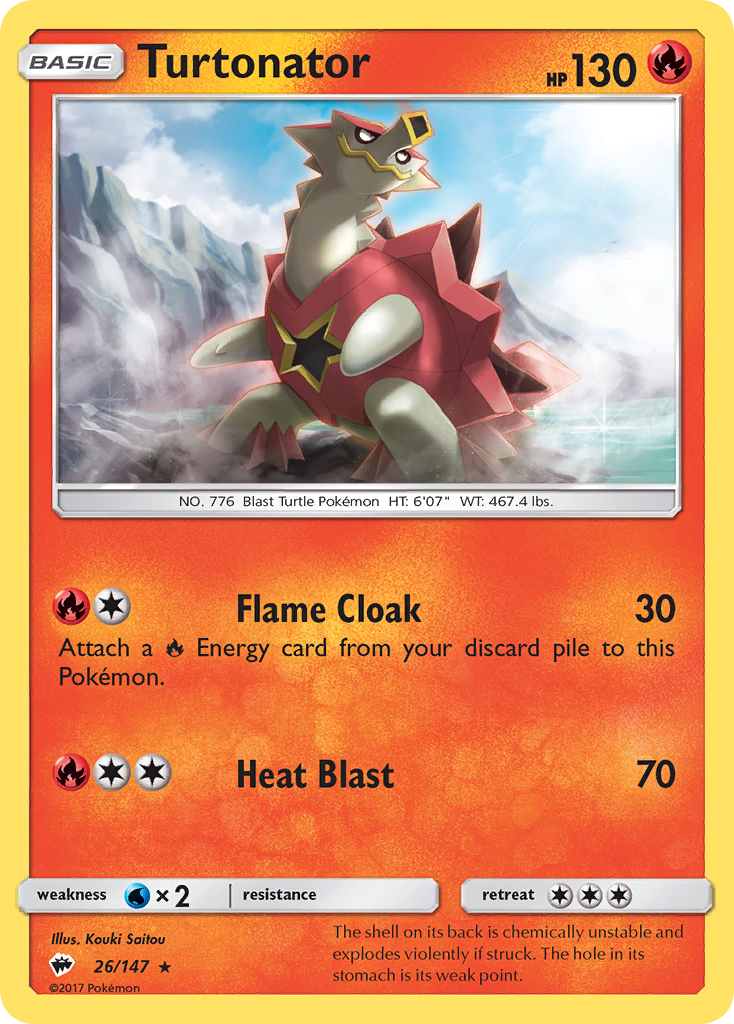 Turtonator (26/147) [Sun & Moon: Burning Shadows] | Good Games Cannington