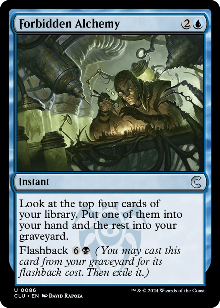 Forbidden Alchemy [Ravnica: Clue Edition] | Good Games Cannington