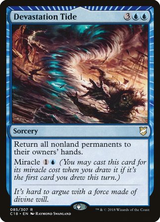 Devastation Tide [Commander 2018] | Good Games Cannington