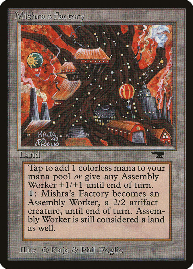 Mishra's Factory (Orange Background) [Antiquities] | Good Games Cannington