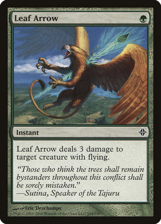 Leaf Arrow [Rise of the Eldrazi] | Good Games Cannington