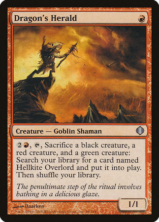 Dragon's Herald [Shards of Alara] | Good Games Cannington
