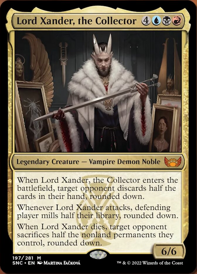 Lord Xander, the Collector [Streets of New Capenna] | Good Games Cannington