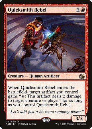 Quicksmith Rebel [Aether Revolt] | Good Games Cannington