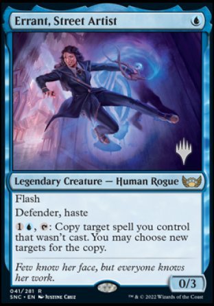 Errant, Street Artist (Promo Pack) [Streets of New Capenna Promos] | Good Games Cannington