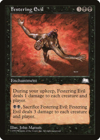 Festering Evil [Weatherlight] | Good Games Cannington