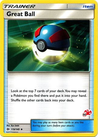 Great Ball (119/149) (Charizard Stamp #55) [Battle Academy 2020] | Good Games Cannington