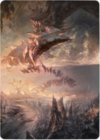 Needleverge Pathway Art Card [Zendikar Rising Art Series] | Good Games Cannington