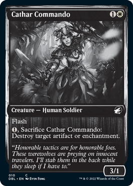 Cathar Commando [Innistrad: Double Feature] | Good Games Cannington