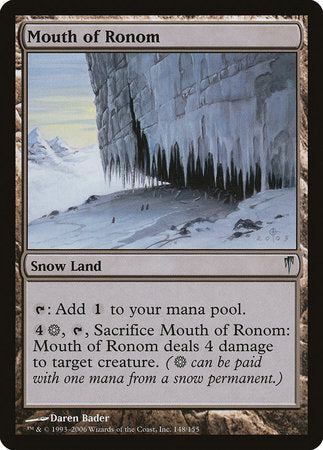 Mouth of Ronom [Coldsnap] | Good Games Cannington